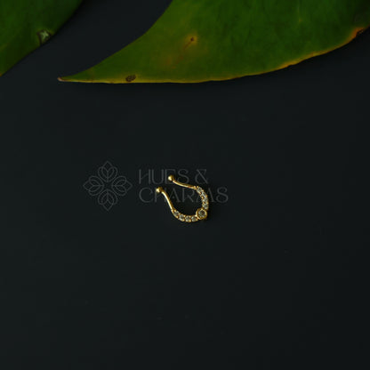 AD STONES SEPTUM NOSE RING- Model 7
