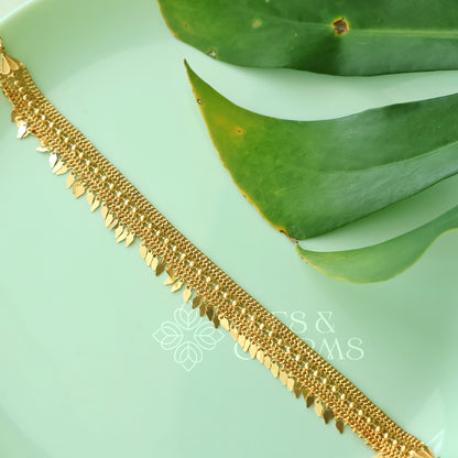 TRADITIONAL STATEMENT ELAKKATHALI CHOKER | GOLD PLATED