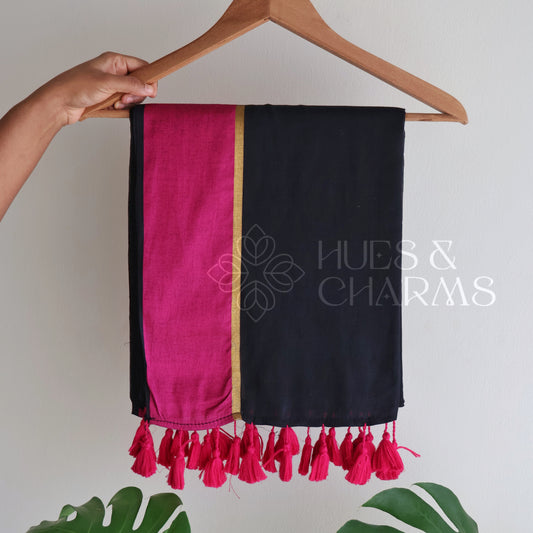 PURE MUL COTTON SAREE  - RATHIKA