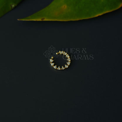 AD STONES SEPTUM NOSE RING -Model 10