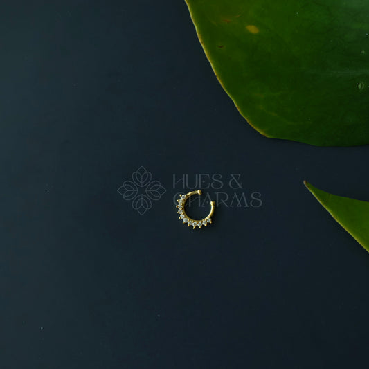AD STONES SEPTUM NOSE RING - Model 6