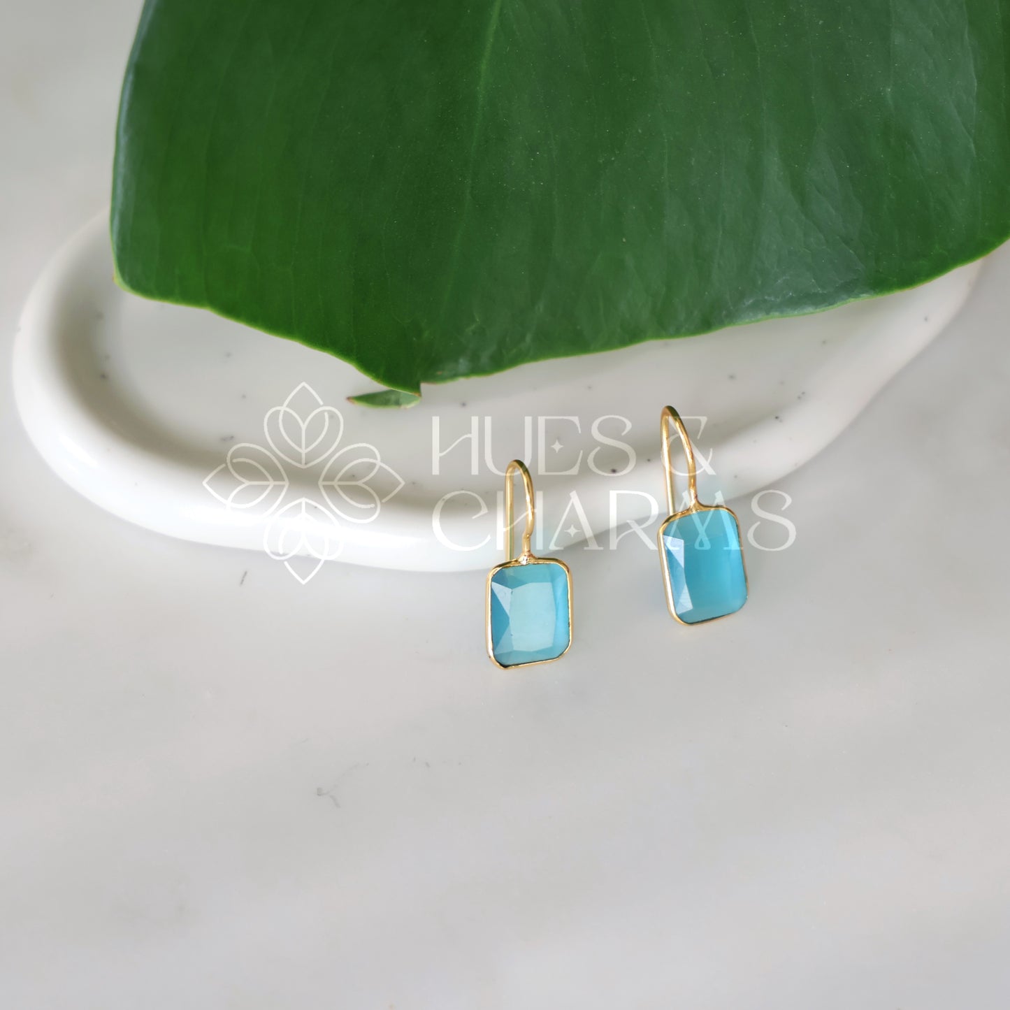 GLOSSY RECTANGLE DROPS (COLOURS AVAILABLE)