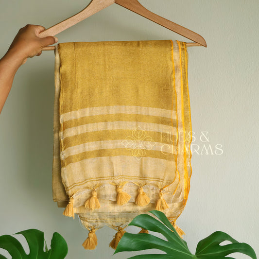 GOLDEN TISSUE SAREE