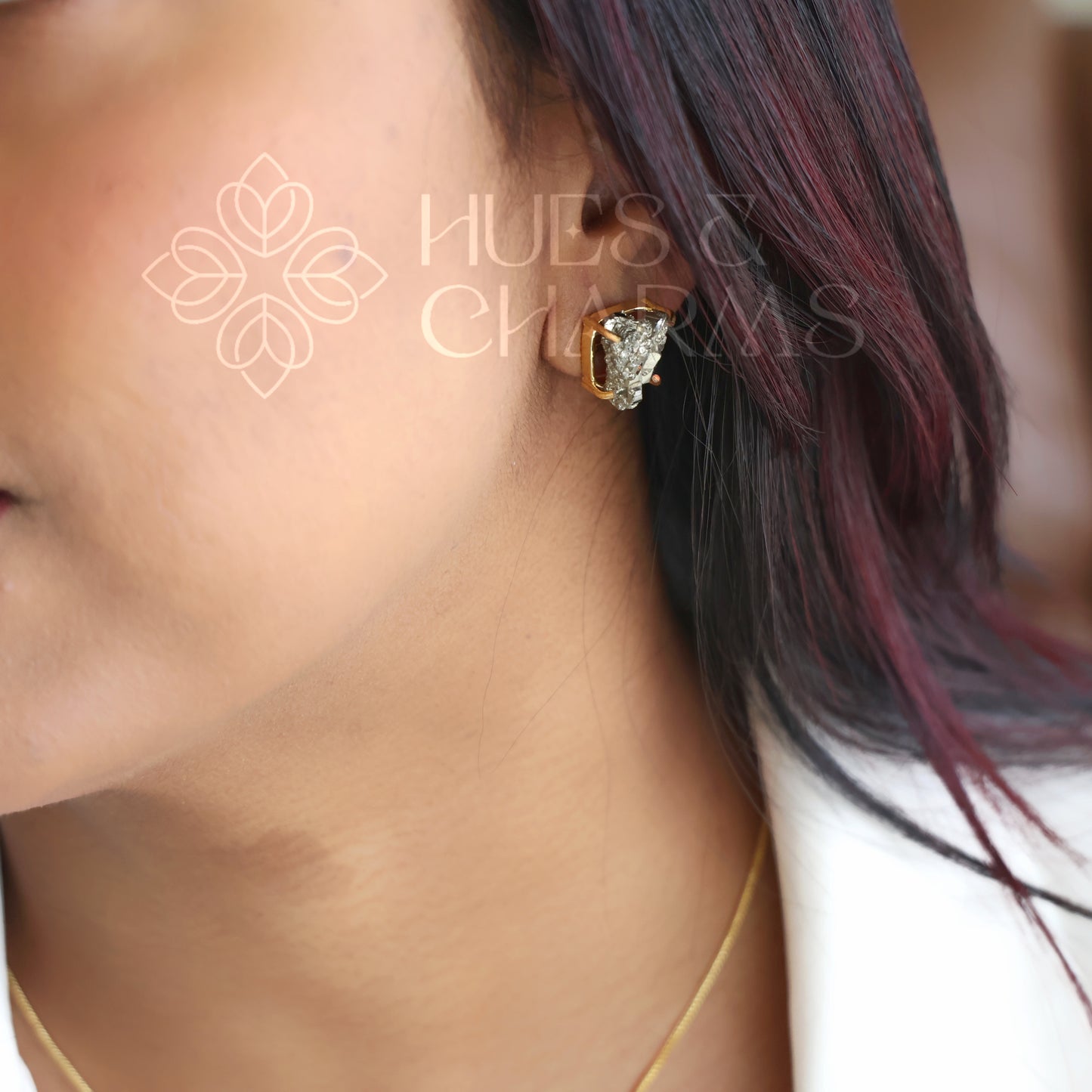 GOLDEN RAW PYRITE LUXE SET