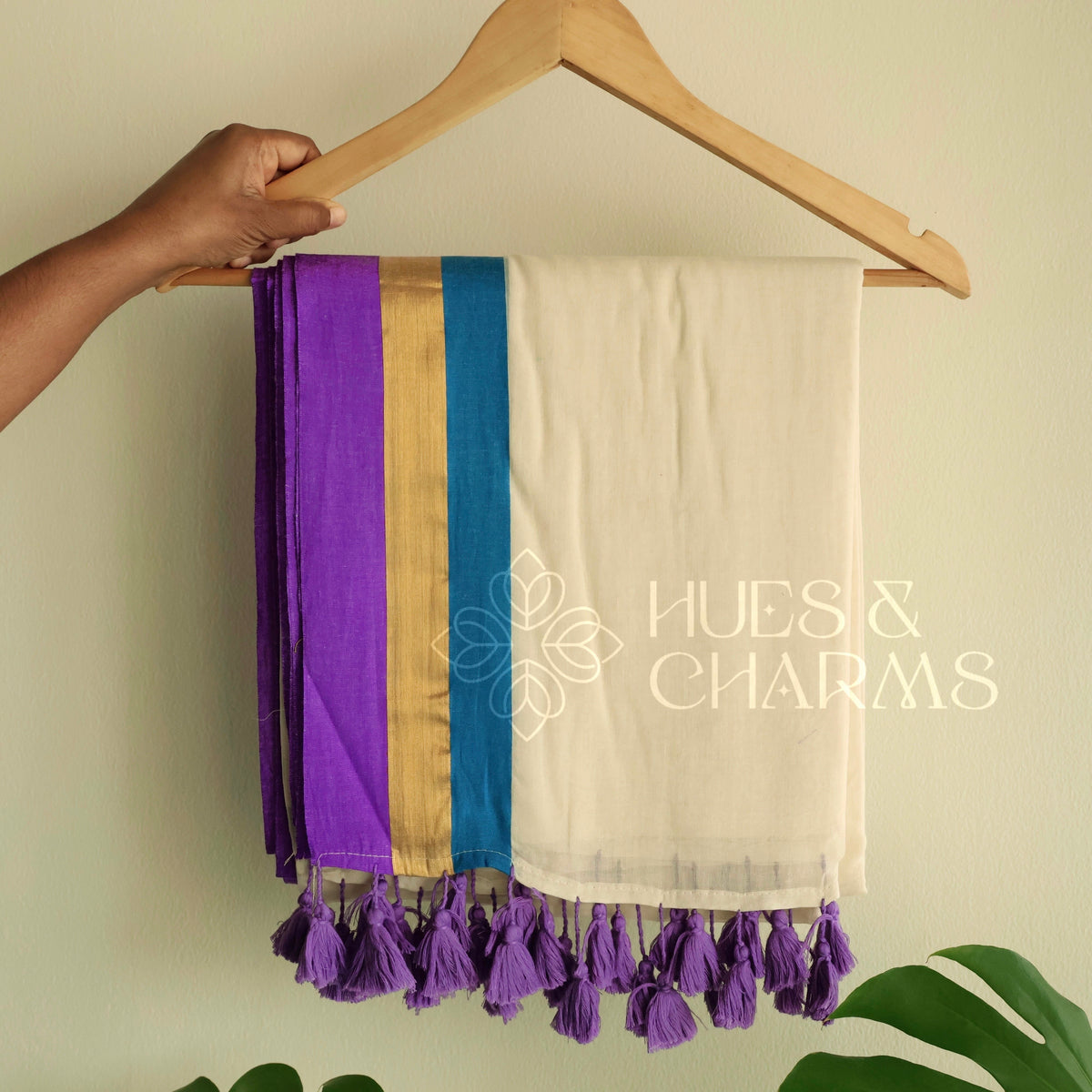 PURE MUL COTTON SAREE - INDRANEELAM
