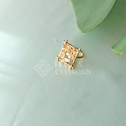 GOLDEN GARDEN FRAME ADJUSTABLE RING