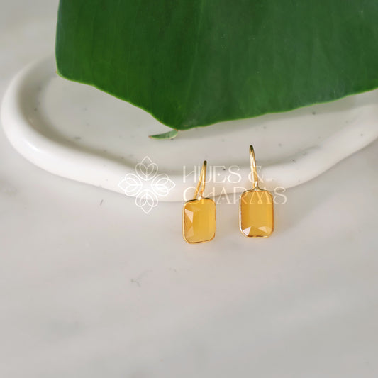 GLOSSY RECTANGLE DROPS (COLOURS AVAILABLE)