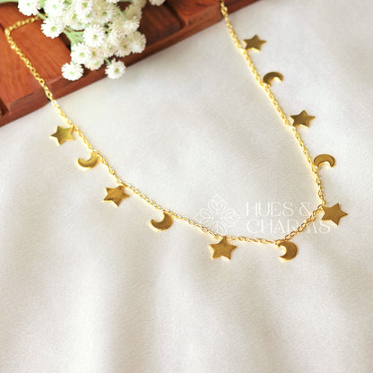 GOLDEN MIDNIGHT NECKLACE