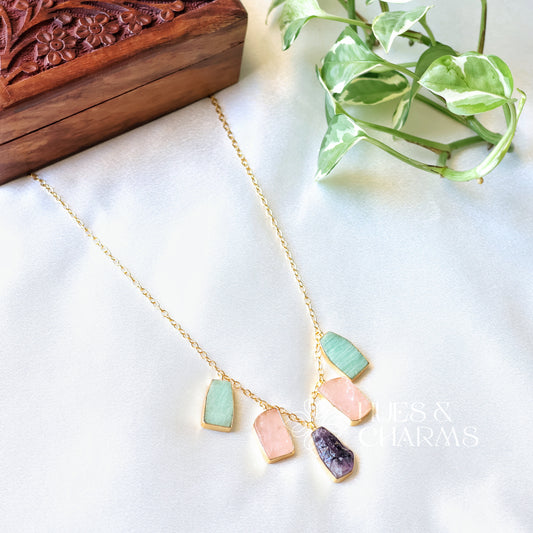 RAW STONE NECKLACE