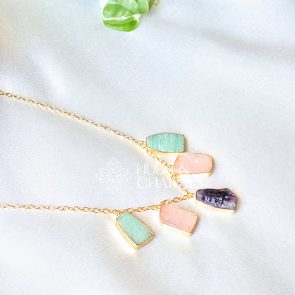 RAW STONE NECKLACE