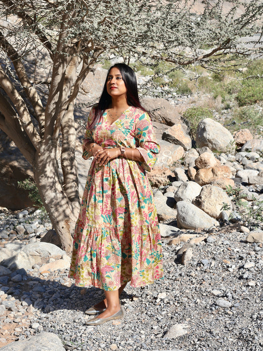 WILDFLOWER CUT OUT DRESS
